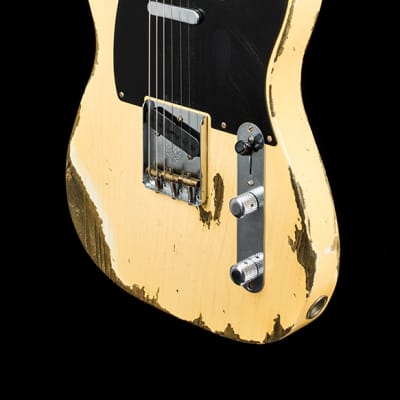 Fender Custom Shop 2017 LTD NAMM Nocaster Heavy Relic - Faded Nocaster Blonde #16942 image 7
