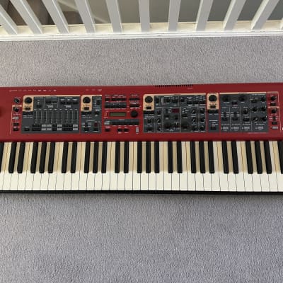 Nord Stage 2 EX HP76 Hammer Action Portable 76-Key Digital Piano 2015 - 2016 - Red