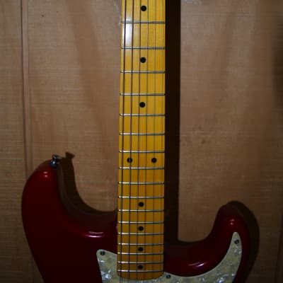 New York Pro Stratocaster Electric Guitar Red image 5
