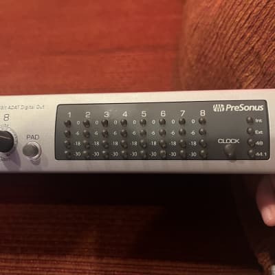 DIGIMAX D8 8チャンネルプリアンプ　ADAT DigiMax D8 – PreSonus