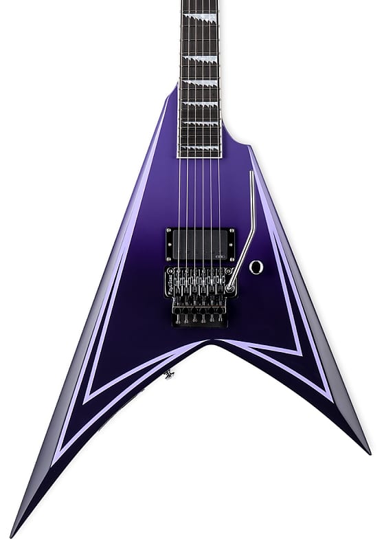 ESP LTD Alexi Hexed Electric Guitar. Sawtooth Purple Fade w