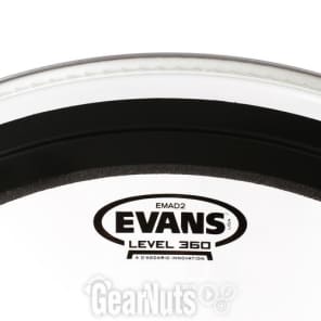 Evans EMAD2 Clear Bass Batter Head - 22 inch image 7