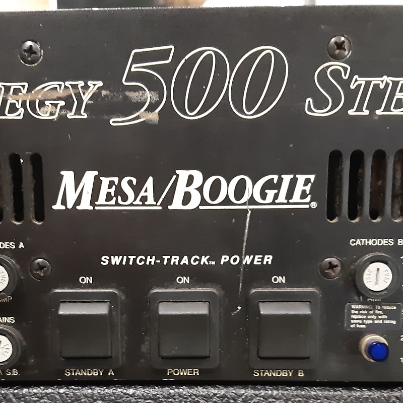 Mesa Boogie Strategy 500 2-Channel 200-Watt Power Amplifier
