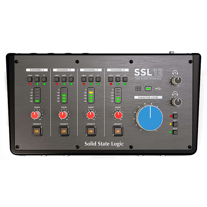 Solid State Logic SSL 12 12-Input Desktop USB Audio Interface with