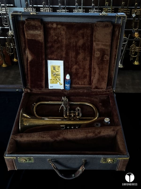 Vintage Compact Bach Stradivarius Corporation 183 flugelhorn Vintage Compact Bach Stradivarius Corporation 183 flugelhorn