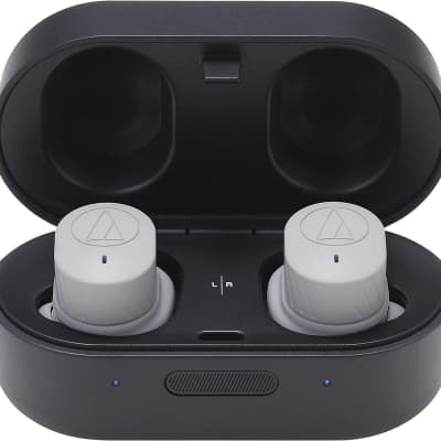 Audio-Technica ATH-SPORT7TWGY SonicSport Wireless In-Ear Headphones, Gray image 2