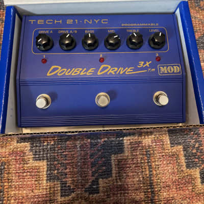 Reverb.com listing, price, conditions, and images for tech-21-double-drive-3x
