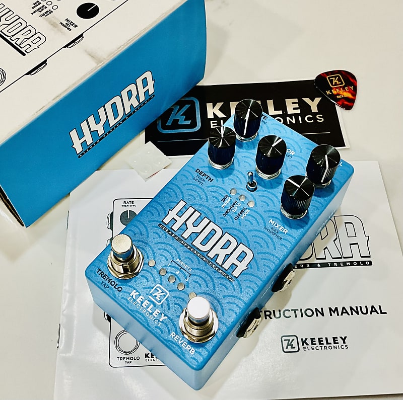 Keeley HYDRA Stereo Reverb & Tremolo