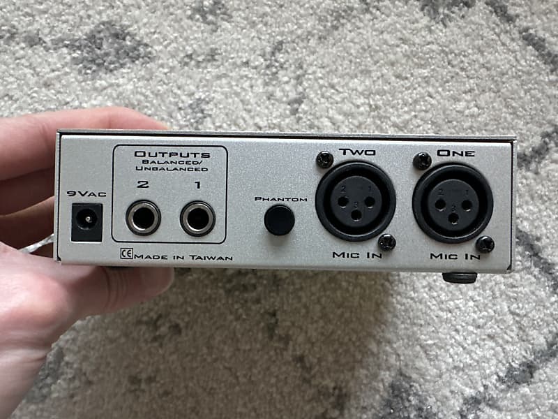 Preamplificador de Microfono Audio Buddy M-Audio - Audiovisuales de Colombia