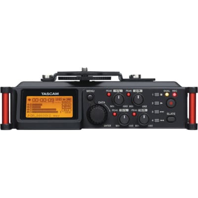 Tascam DR-70D 4-Track Portable Audio Recorder with 32GB SDHC Memory Card Bundle image 3