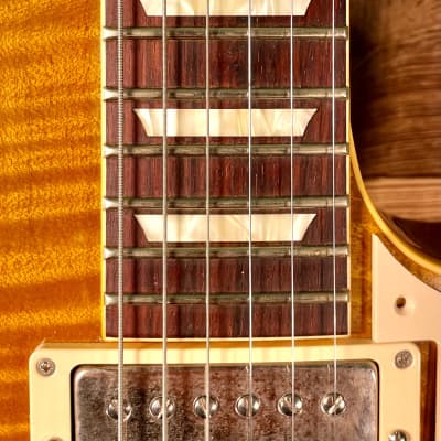 Gibson Custom Shop Ace Frehley '59 Les Paul Standard - Vintage Gloss - 2015 lemon drop image 5