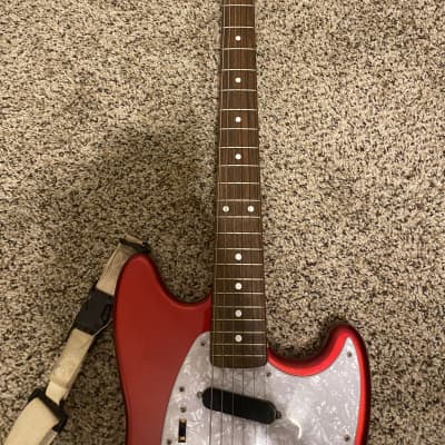 Fender  Competition mustang  1999-2002 Candy apple red image 4