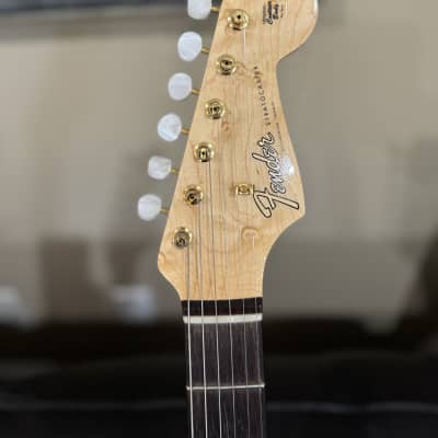Fender Custom Shop Limited Edition 75th Anniversary Stratocaster 5A Birdseye Maple Neck Rosewood Fingerboard NOS Diamond White Pearl image 7