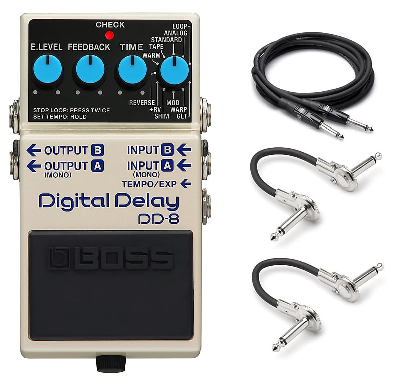 New Boss DD-8 Digital Delay Guitar Effects Pedal | Reverb