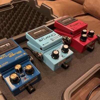 Boss Waza Craft DM-2W Delay, CE-2W Chorus, BD-2W Blues