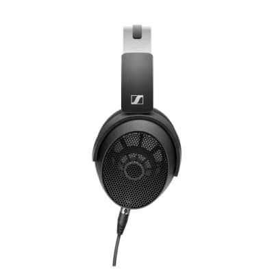 Sennheiser HD 490 PRO Plus Professional Open-Back Reference Studio Headphones with Two Unique Ear Pads Set and Open-Mesh Metal Earpiece Covers (Black) image 3