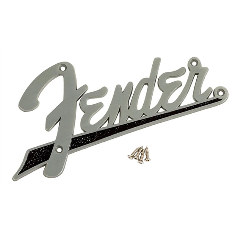 Fender 099-4095-000 '60s Style Flat Amp Logo image 1