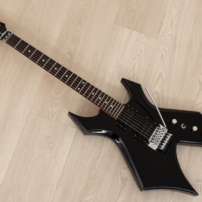 B.C Rich 日本製 black 1988 BC Rich Warlock NJ Series Black w/ Floyd Rose, Nagoya | Reverb