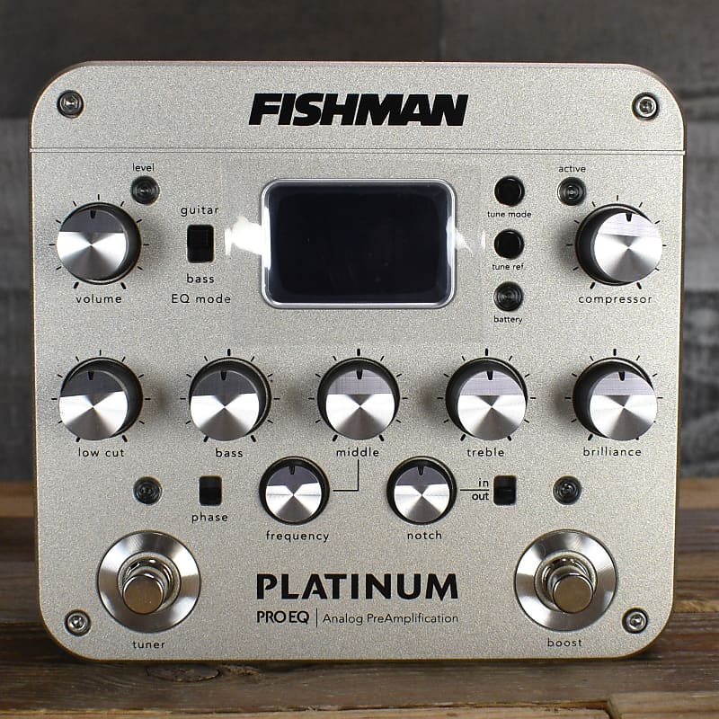Fishman Platinum Pro EQ/DI Analog Preamp