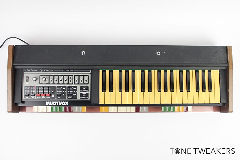 Multivox MX2000 Duo Synthesizer sh2000 lead solo keyboard Reverb