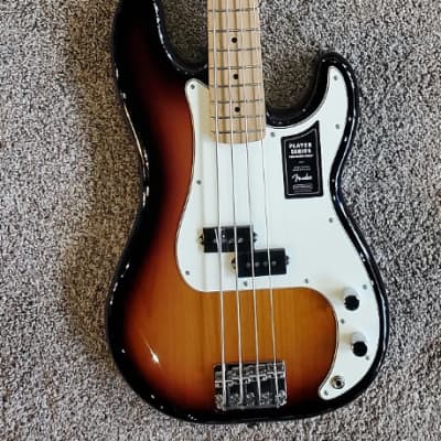 Fender Player Precision Bass, 2022, Sunburst Bild 1