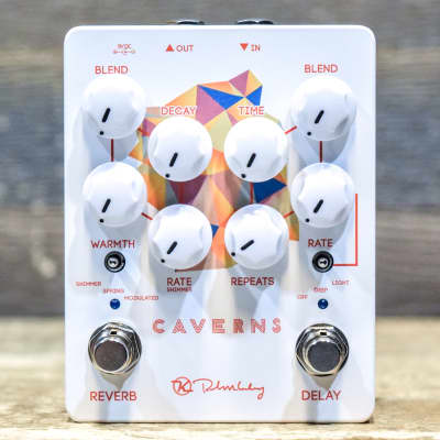 Keeley Electronics Caverns Delay Reverb v2 Dual Analog Style Guitar Effect Pedal image 1