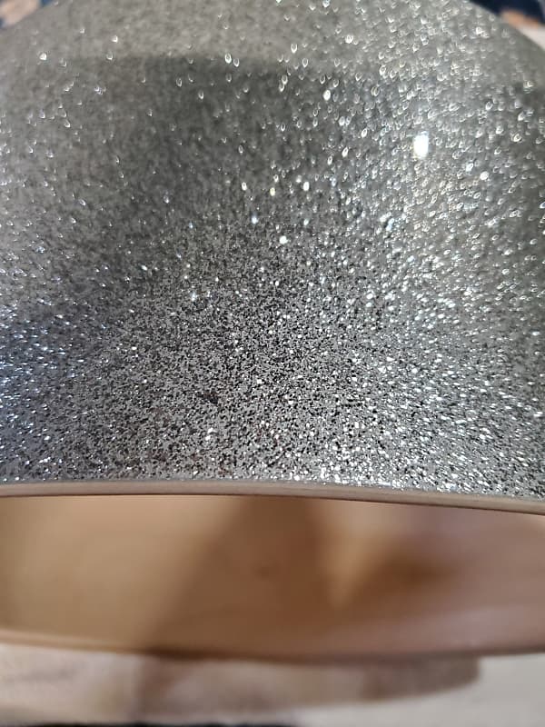 DRUM FACTORY DIRECT all maple shell Silver Sparkle project. Reverb