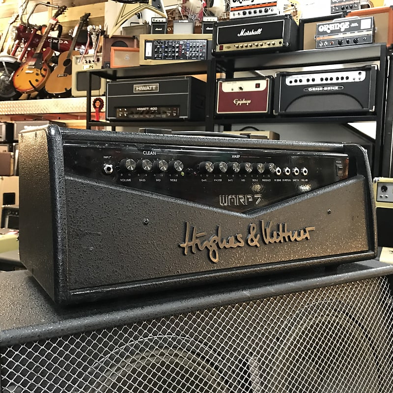 Hughes u0026 Kettner Warp 7 2-Channel 100-Watt Solid State Guitar Amp Head |  Reverb