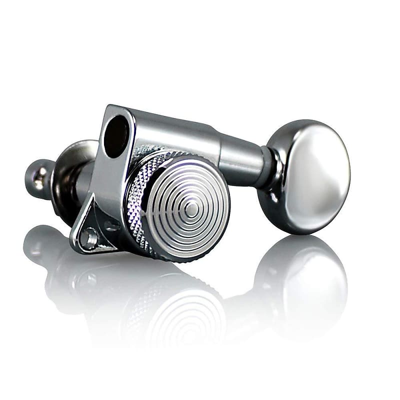 VANSON V05SP LOCKING Chrome (3aside) 191 Gear Ratio Tuners Reverb