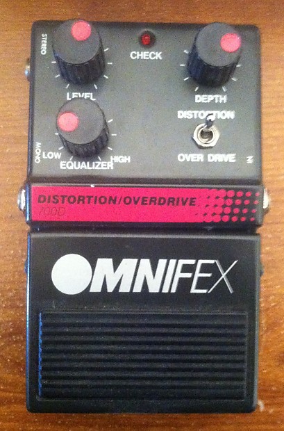 早割シーズン券 Pedal Distortion/Overdrive 700D OMNIFEX 80's Reverb | ギター