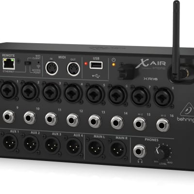 Behringer XR16 16 input Digital Stagebox Mixers Integrated Wifi Module and USB Stereo Recorder image 5