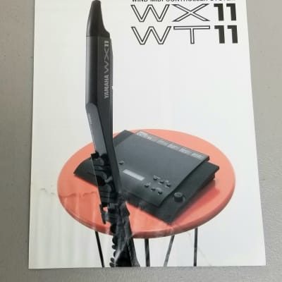Yamaha WT11 / WX11 Wind Midi Controller System - Original Brochure