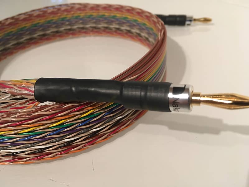Pine Tree Audio Shadow Ribbon Speaker Cable Pair 14AWG Black 6
