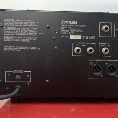 Yamaha DMP 11 digital Mixer / 8-Kanal / 1990 Schwarz / Pro Serviced / idealer Vormischer im Rack image 10