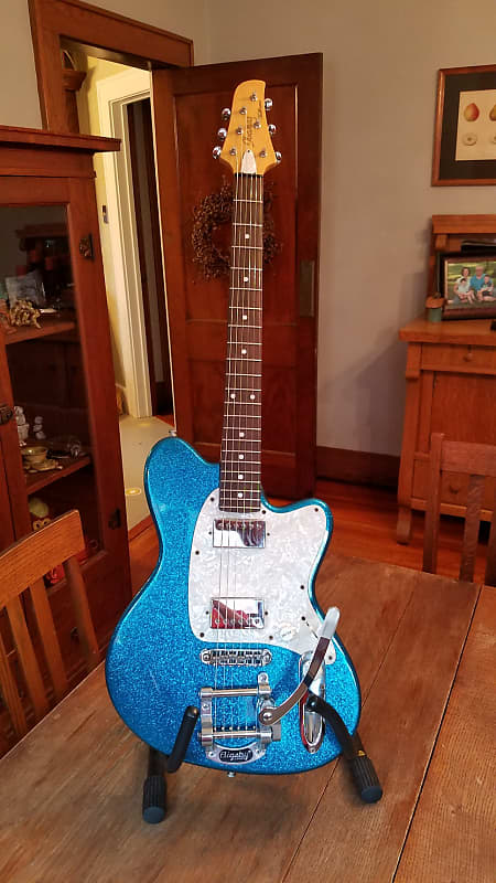Ibanez Talman TC825 Blue Sparkle | Reverb