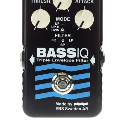EBS Blue Label Bass IQ Analog Envelope Filter pedal image 1
