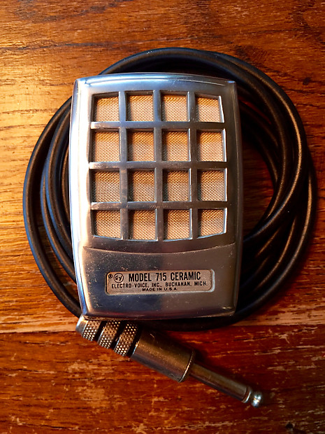 Electro-Voice 715 Ceramic Omnidirectional Dynamic Microphone image 1
