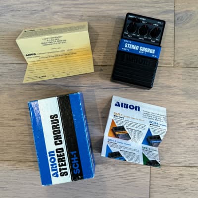 Arion SCH-1 Stereo Chorus - Original Box & Pamphlets for sale