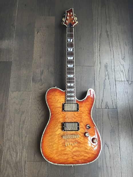 Custom schecter pt deals