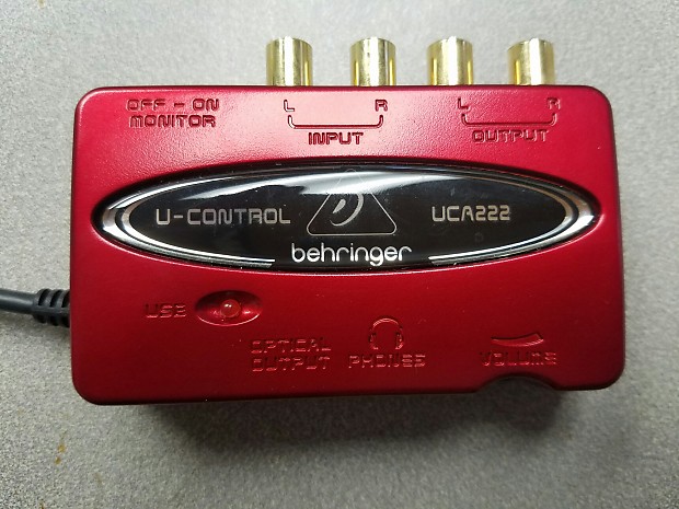 Behringer U-Control UCA222 2-Channel 16 Bit / 48kHz USB Interface image 1