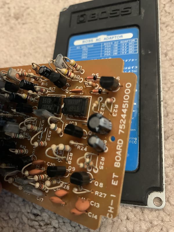 BOSS CH-1 Super Chorus ピンク ラベル アナログ期 旧箱 買取り