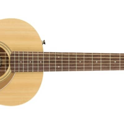 Fender Sonoran Mini Acoustic Guitar, Natural w/bag WN image 3