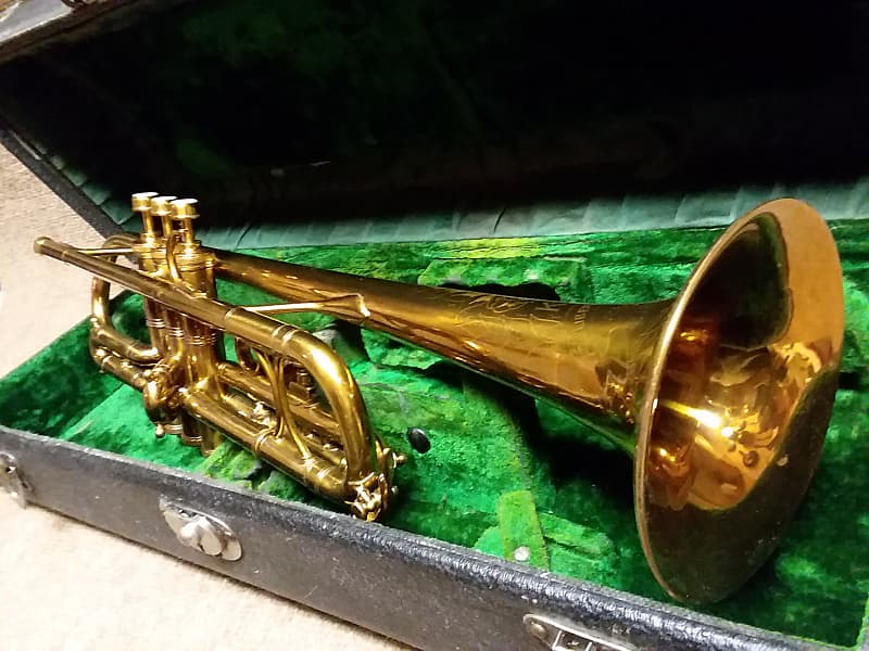 H.N.  White King Liberty  c.1914 Vintage Professional Trumpet In Nearly Mint Condition image 1