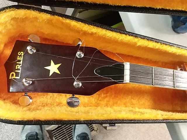 Vintage 70's 5-String Pirles Long Neck FB-5R Banjo w/ Orig Vintage 70's 5-String Pirles Long Neck FB-5R Banjo w/ Orig