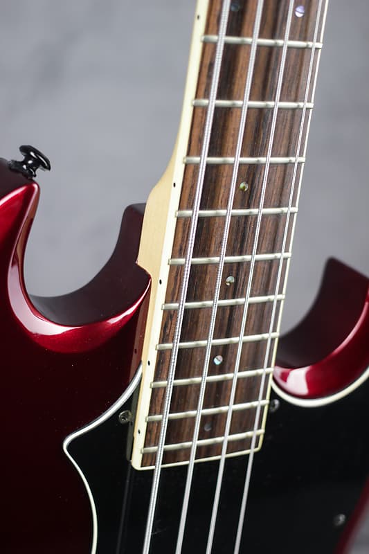 Grass Roots Viper SG Bass by ESP 2012 wine red