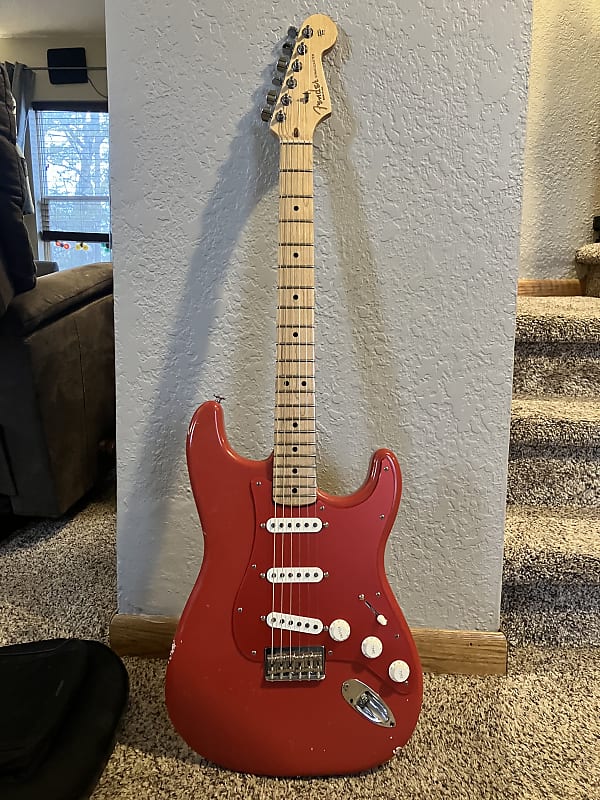 Fender Stratocaster / Partscaster 2024 - Fiesta Red MJT / Fender image 1
