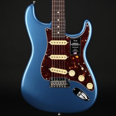 Fender Limited Edition American Professional II Stratocaster, Rosewood Neck in Lake Placid Blue #DE221561A image 1