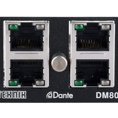 Klark Teknik DM80-DANTE Dante Expansion Module for DM8000 Processor image 4