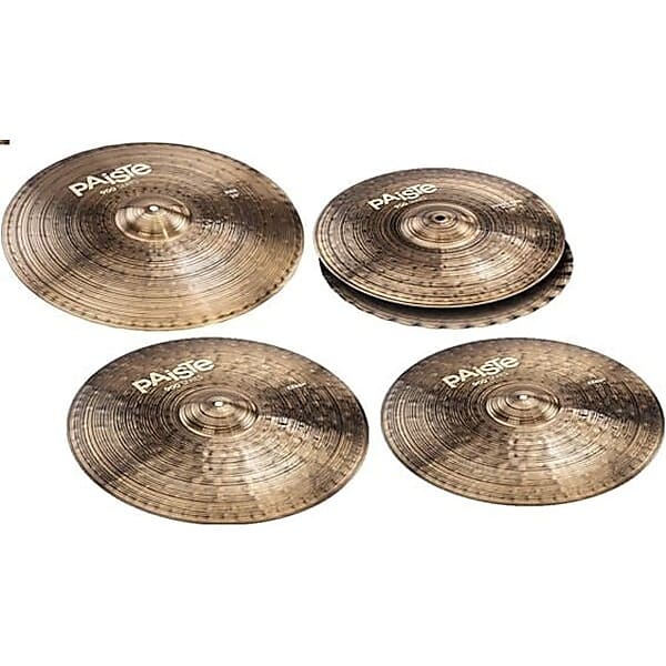 Paiste 900 Series Medium Even Cymbal Pack image 1