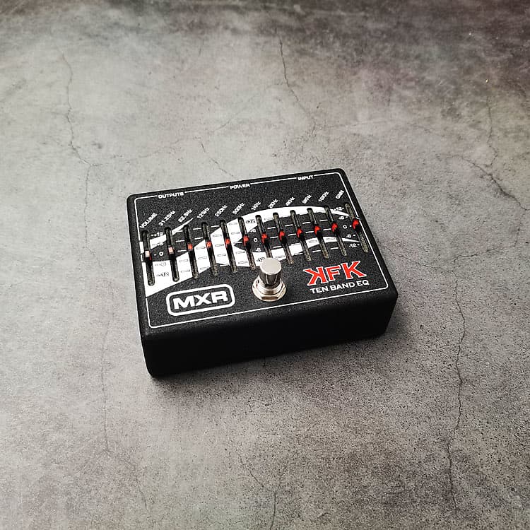 【動作確認済み】MXR KFK-1 10 BAND EQ ギターエフェクター 動作確認済み】MXR KFK-1 10 BAND EQ ギターエフェクター 動作確認済み